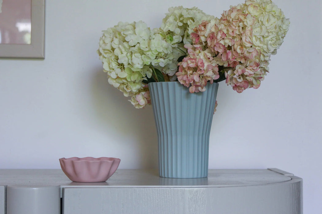 Ruffle Bowl Icy Pink XS