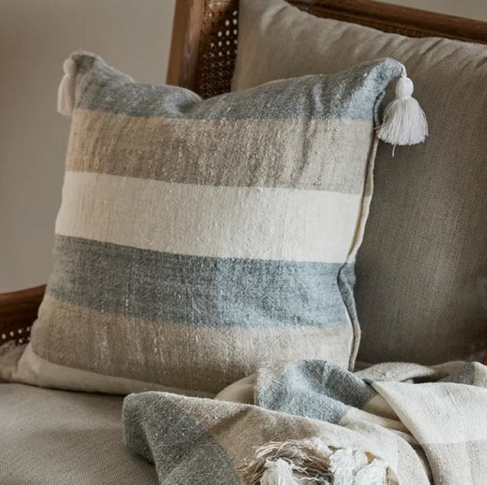 Marine Stripe Cushion Cover