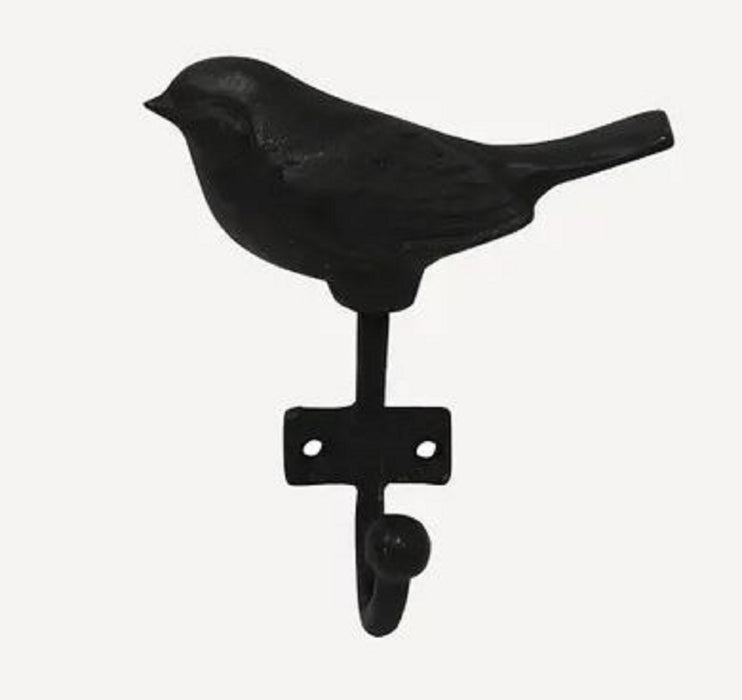 Birdie Iron Wall Hook Black