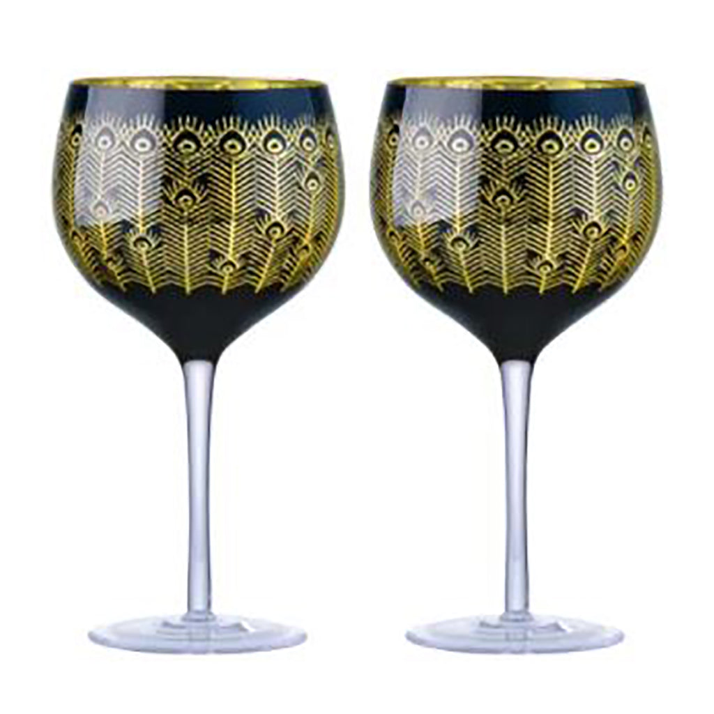 Dining, Artland Peacock Wine Glass